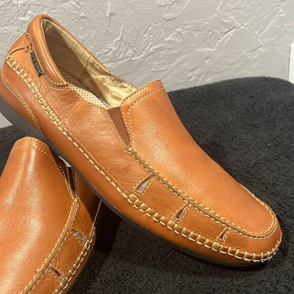 🔥 PIKOLINOS  Moccasin Driving Loafer Leather Slip On Shoe Men Sz 45 (11.5-12 US - Picture 2 of 13